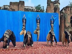 International Yoga Day: लखनऊ में दिखा कथक और योग का फ्यूजन, मंत्रमुग्ध हुये शहरवासी
