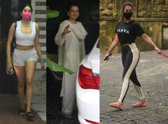 कोई सिंपल तो कोई स्पोर्टी, देखिए किस अंदाज़ से Janhvi Kapoor, Kangana Ranaut और Malaika Arora ने बरपाया कहर