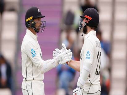 wtc 2021 world test championship 2021 day 3 newzeland team in strong position WTC 2021 : உலக டெஸ்ட் சாம்பியன்ஷிப் 3வது நாள் ஆட்டம் - முழுமையாக கைப்பற்றிய நியூசிலாந்து!