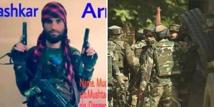 Jammu Kashmir Sopore In Encounter Mudasir Pandit - Top LeT Terrorist Among 3 Killed Sopore Encounter:  সোপোরে খতম শীর্ষ লস্কর কমান্ডার মুদাসির পণ্ডিত সহ ৩ জঙ্গি