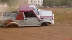 Bhopal : गाड़ी चलाने की प्रैक्टिस करते वक्त हुुआ हादसा, Video हुआ Viral