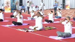 Prahlad Patel practices Yoga amid COVID protocol | Ground Report