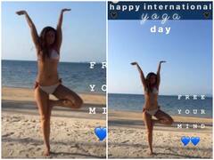 Kareena Kapoor Bikini Yoga: बिकिनी पहने समंदर किनारे हॉट योग करती दिखीं करीना कपूर खान, खूब वायरल हो रहा है पटौदी बेगम का ये अंदाज