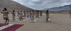 Indian Army Celebrates International Yoga Day At An Altitude Of 15,000 Feet In Ladakh