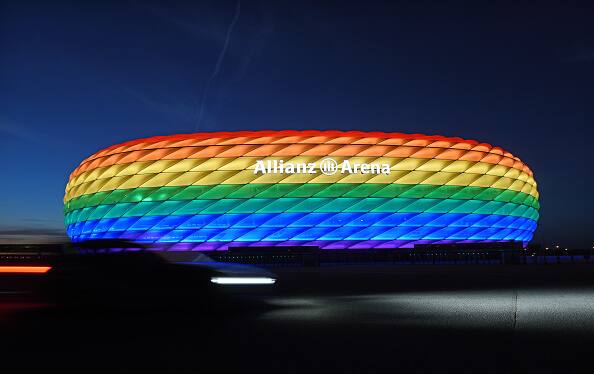 UEFA Calls LGBTQ Symbol 'Political'; Orders Munich To Not Light The Stadium In Rainbow UEFA Calls LGBTQ Symbol 'Political'; Orders Munich To Not Light The Stadium In Rainbow