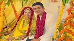 Adhvik Mahajn attends Sana Sayyad's Haldi ceremony