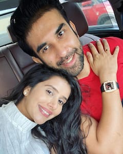 IN PICS | Mommy-To-Be Charu Asopa Reunites With Husband Rajeev Sen