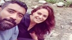 Mona Singh enjoying Jungle safari in Jim Corbett with husband