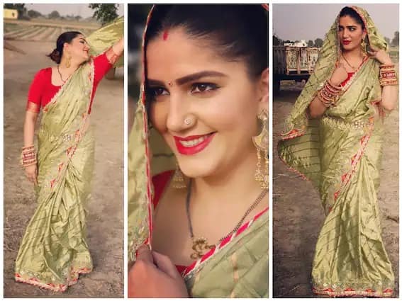 ਹਰਿਆਣਵੀਂ ਡਾਂਸਰ ਸਪਨਾ ਚੌਧਰੀ ਨੇ ਸੋਸ਼ਲ ਮੀਡੀਆ 'ਤੇ ਆਪਣੀਆਂ ਕੁਝ ਤਸਵੀਰਾਂ ਪੋਸਟ ਕੀਤੀਆਂ ਜੋ ਫੈਨਜ਼ ਨੂੰ ਖੂਬ ਪਸੰਦ ਆ ਰਹੀਆਂ ਹਨ।