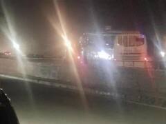 अमरोहा: NH-9 पर यात्रियों से भरी बस में तोड़फोड़, कई घायल, जांच में जुटी पुलिस