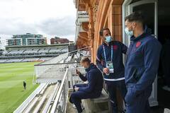 In Pics: Amid WTC Final, England Football Players Tour Lords Cricket Ground Before Their Euro Match Against Czech