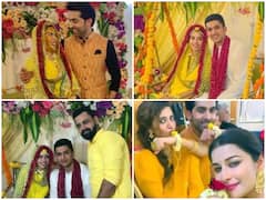 Sana Sayyad Wedding: हल्दी की रस्म में फूलों के दुपट्टे में सजी दिखीं ‘दिव्य दृष्टि’ फेम Sana Sayyad, देखें तस्वीरें