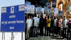 Navi Mumbai Airport Name Row : प्रकल्पग्रस्तांचा उद्या महामोर्चा; वाहतुकीत बदल