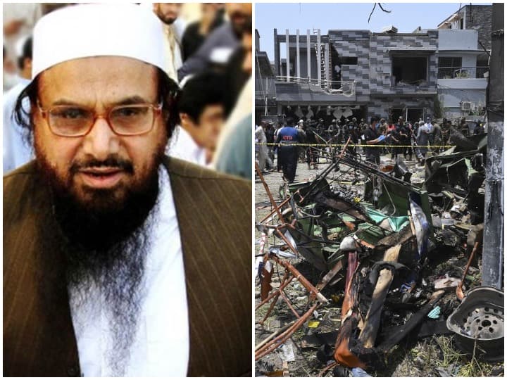 Bomb Blast Outside of Mumbai Attacks Mastermind  Hafiz Saeed House Lahore Pakistan 4 people injured Blast Outside Terrorist Hafiz Saeed's House In Lahore; 2 Dead, Over A Dozen Injured