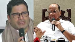 Prashant Kishor Meet Sharad Pawar : प्रशांत किशोर पुन्हा एकदा शरद पवारांच्या भेटीला