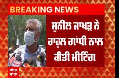 ਸੁਨੀਲ ਜਾਖੜ ਨੇ ਰਾਹੁਲ ਗਾਂਧੀ ਨਾਲ ਕੀਤੀ ਮੀਟਿੰਗ