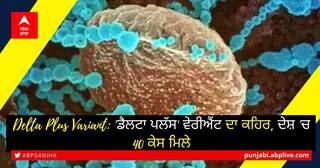 Delta Plus Variant: 'ਡੈਲਟਾ ਪਲੱਸ' ਵੇਰੀਐਂਟ ਦਾ ਕਹਿਰ, ਦੇਸ਼ 'ਚ 40 ਕੇਸ ਮਿਲੇ