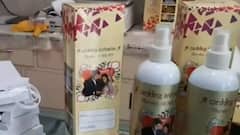 Not cards but sanitiser bottles to invite attendees; here's the most unique wedding of 2021