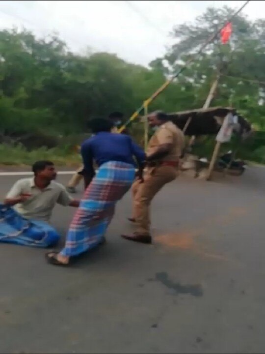 பதறவைத்த வீடியோ, கெஞ்சும் காட்சிகள் ; வியாபாரி உயிரிழந்த விவகாரத்தில் எஸ்.எஸ்.ஐ கைது..!