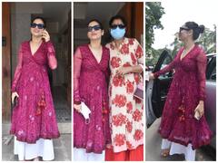 Ankita Lokhande Photos: मां के साथ इस प्रोड्यूसर से मिलने पहुंचीं अभिनेत्री अंकिता लोखंड़े, ट्रेडिशनल ड्रेस में दिखीं बेहद खूबसूरत