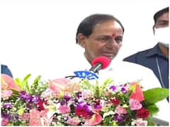 तेलंगाना के CM K. Chandrashekar Rao ने नरसिम्हा स्वामी मंदिर का उदघाटन किया