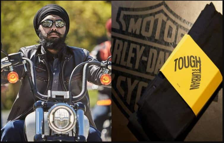 Harley Davidson makes bullet proof 'tough' turban for Sikh bikers ਹਾਰਲੇ ਡੇਵਿਡਸਨ ਨੇ ਸਿੱਖ ਬਾਈਕਰਾਂ ਲਈ ਬਣਾਈ ਬੁਲੇਟ ਪਰੂਫ਼ ‘ਟਫ਼’ ਦਸਤਾਰ