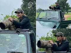 अपने सपनों को जी रही हैं Raveena Tandon, बांधवगढ़ नेशनल पार्क में जंगल सफारी को किया एन्जॉय, देखें ये तस्वीरें