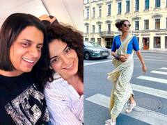 Kangana Ranaut की बहन Rangoli Chandel ने उड़ाया Taapsee Pannu के साड़ी लुक का मजाक, कहा- क्रीपी फैन