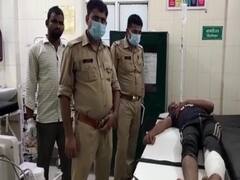 अमरोहा: पुलिस और गौ तस्करों के बीच मुठभेड़, गोलीबारी में एक घायल, तीन फरार