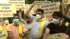 PM Modi की बैठक के खिलाफ कश्मीरी पंडितों का प्रदर्शन