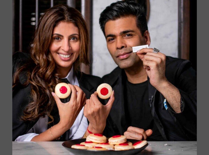 जब Shweta Bachchan की प्लेट से खाना उठाकर खाने लगे Karan Johar, बिग बी की बेटी ने नहीं खाया खाना