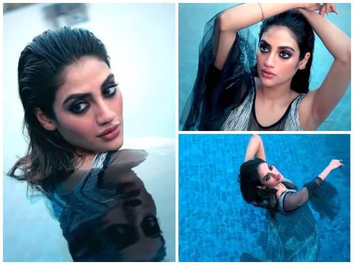 Nusrat Jahan Did A Hot Photoshoot In The Middle Of The Water Watch Video |  Video: प्रेग्नेंसी की ख़बरों के बीच Nusrat Jahan ने पानी के बीच कराया हॉट  फोटोशूट, देखें वीडियो