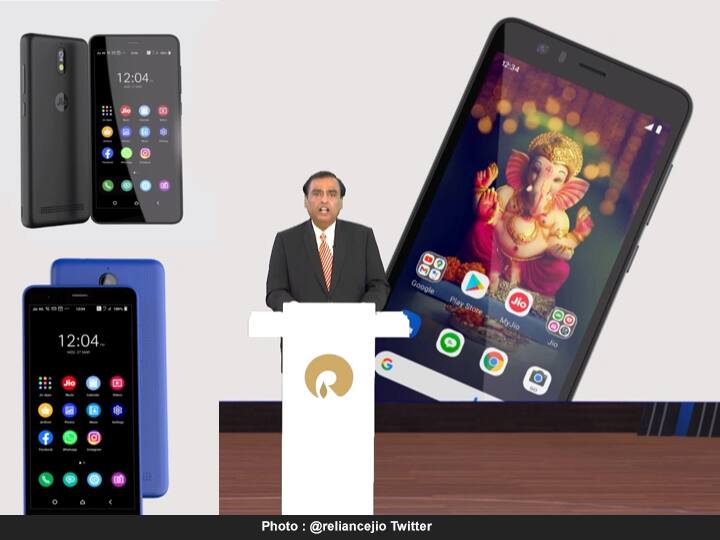 Jio Phone Next Launch Announced Google Reliance Jio Initiative 10 September Ganesh Chaturthi Launch Jio Phone Next Announced: मुकेश अंबानी यांची मोठी घोषणा! गुगल आणि जिओचा संयुक्त फोन गणेश चतुर्थीला येणार; जगातील सर्वात स्वस्त फोन असल्याचा दावा