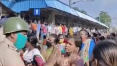 Sonarpur Station: লোকাল ট্রেন চালানোর দাবিতে ফের বিক্ষোভ সোনারপুর স্টেশনে