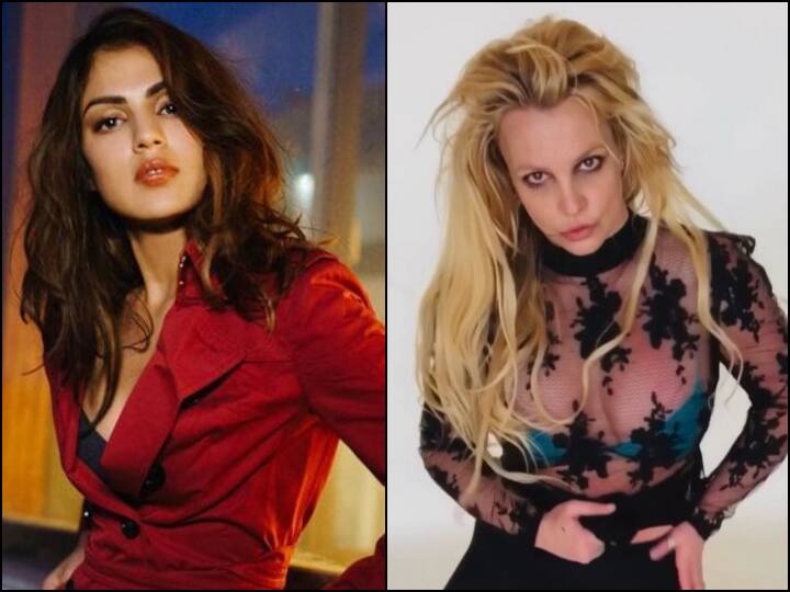 Rhea Chakraborty Extends Support To Britney Spears After She Opens Up About Her Conservatorship Rhea Chakraborty Extends Support To Britney Spears After She Speaks About Her 'Abusive' Conservatorship