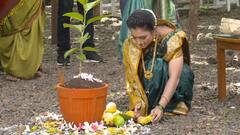 PHOTO : 'सुख म्हणजे नक्की काय असतं'मधल्या गौरीची पहिली वटपौर्णिमा!