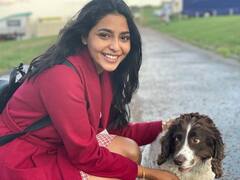 Actress Aishwarya Lekshmi  : பேபி நீயும் ஸ்வீட்டு நானும் கொஞ்சம் க்யூட்டு - ஐஸ்வர்யா லெக்ஷ்மி