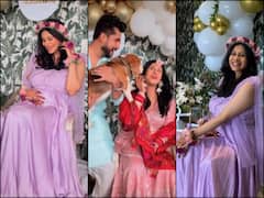 PICS: Mom-To-Be Kishwer Merchant Changes Outfit TWICE At Fun-Filled Baby Shower Ceremony