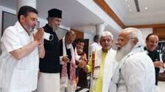 Jammu-Kashmir को लेकर PM Modi की बैठक खत्म, Congress ने पूर्ण राज्य का दर्जा देने की मांग की