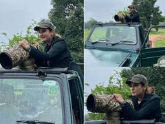 अपने सपनों को जी रही हैं Raveena Tandon, बांधवगढ़ नेशनल पार्क में जंगल सफारी को किया एन्जॉय, देखें ये तस्वीरें