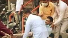 Bank Of Baroda में बिना मास्क पहुंचे ग्राहक को गार्ड ने मारी गोली , मचा हड़कंप | High Alert