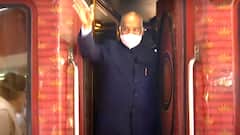 Maharaja Express Train से Kanpur के लिए रवाना हुए Ram Nath Kovind