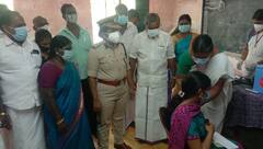 திருவாரூர் : தடுப்பூசி செலுத்திக்கொள்வதில் முன்னுதாரணமாக விளக்கும் காட்டூர் கிராமம் : குவியும் பாராட்டுக்கள்..!