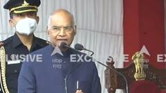 मातृभूमि को स्पर्श कर भावुक हुए राष्ट्रपति, बोले- 'सपने में भी नहीं सोचा था कि राष्ट्रपति भवन तक पहुंच जाऊंगा'