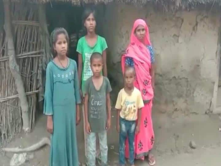 DM come forward to Help Deaf and dump Anita and his Four children Basti Uttar Pradesh ann मूक-बधिर अनीता और उसके चार बच्चों के लिये मसीहा बनीं डीएम मैडम