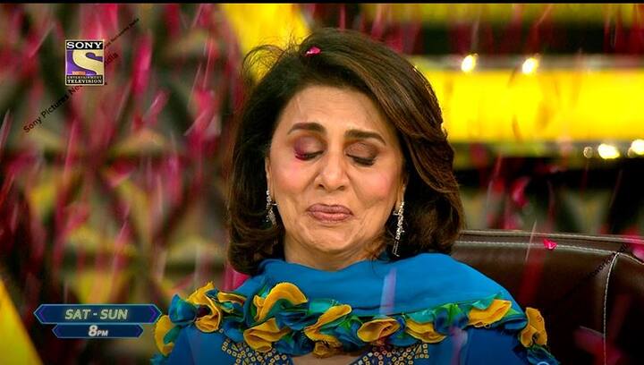 नीतू कपूर ने चुप होने के बाद कहा कि प्रतिभागियों के परफॉर्मेंस ने उनका दिल छू लिया.