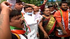 ED Raid On Anil Deshmukh : अनिल देशमुख वरळीतील घरात, तर नागपुरात राष्ट्रवादीचे निदर्शने