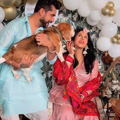 Godbharai Photos: शादी के 6 साल बाद 40 की उम्र में मां बनने वाली है ये मशूहर अभिनेत्री, चूड़ा पहने हाथों में मेहंदी लगाकर की गोदभाई