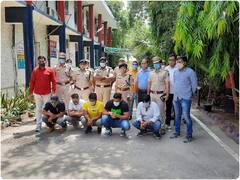 फर्जी कॉल सेंटर का पर्दाफाश, 84 लोग गिरफ्तार 64 लाख रूपये बरामद