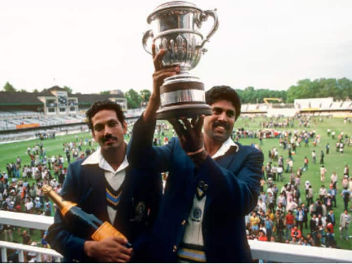 World Cup 1983 History kapil dev how india won first time Latest marathi sports news World Cup 1983 History : 'दुबळ्या' भारताने 'तगड्या' वेस्ट इंडिजची दहशत मोडून काढली, सरदार कपिल देवच्या सैन्याने इतिहास रचला